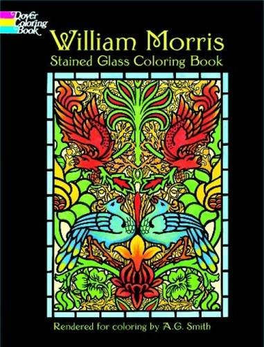 William Morris Stained Glass Coloring Book (Dover Design... - Morris, William