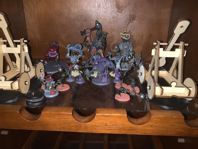 WARHAMMER AGE OF SIGMAR - GLOOMSPITE GITZ - SQUIGBOSS WITH GNASHA-SQUIG
