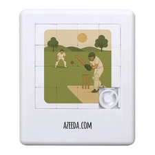 'Cricket Match Action' Sliding Puzzle (PZ00036866)