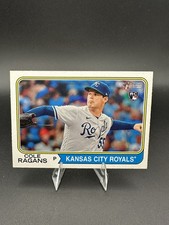 2023 Topps Heritage #652 Cole Ragans RC Rookie Card Kansas City Royals. rookie card picture