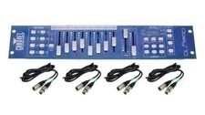 Chauvet Obey 10 Cables LED Lighting Controller w/10  25 FT Cables FREE SHIP