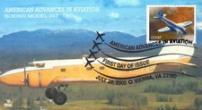#3916 Boeing 247 BGC FDC (01620053916001)