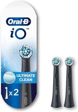 Oral-B iO Series Ultimate Clean Electric 2 Count Pack of 1 , Black
