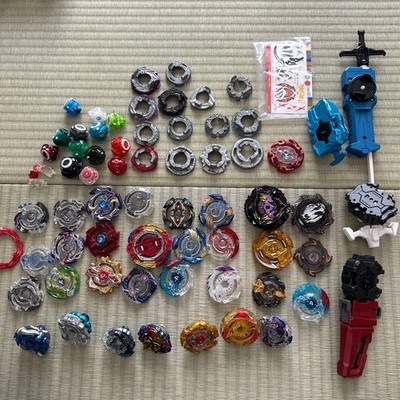 Takara Tomy Beyblade Burst Bulk Lot Retired Includes Launchers Plus Parts