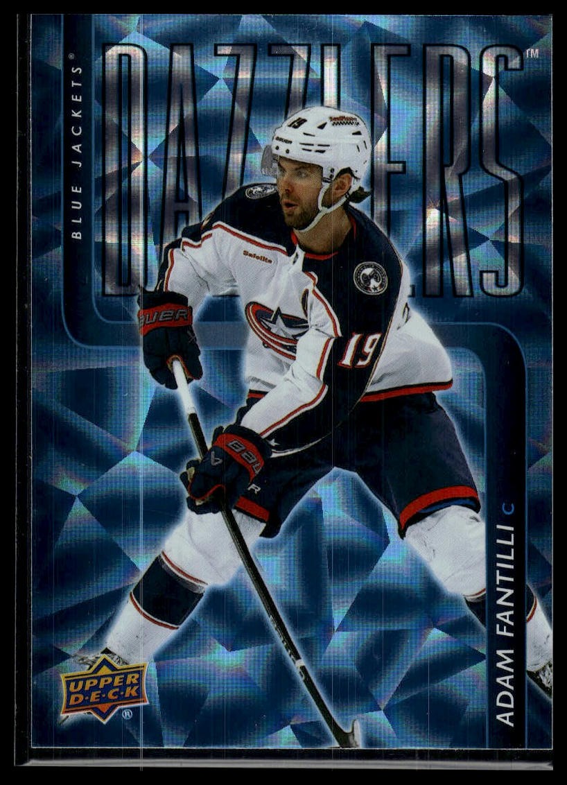 2025-26 Upper Deck #DZ-101 Adam Fantilli Dazzlers Blue