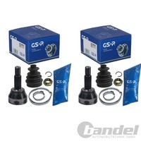 2X GSP Antriebswellengelenk Satz Radseitig Passend FüR Ford B-MAX Fiesta Fusion