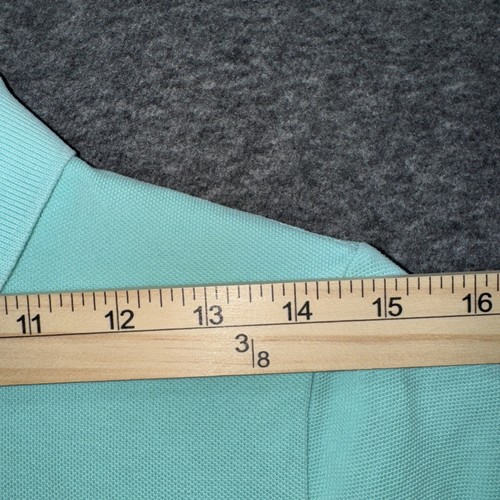 Polo Ralph Lauren Dress Womens M The Mesh Mini Polo Dress Teal - Picture 4 of 10