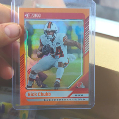 Panini Donruss 2024 Football Nick Chubb Parallel/Variety #107 Browns 10/24