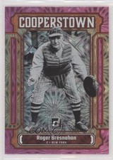 2023 Panini Donruss Cooperstown Pink Fireworks Roger Bresnahan #CT4 HOF 0c2