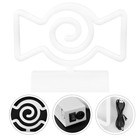 2 pcs Christmas Candy Shape Lamp Night Light LED Lamp Bar Ornament Without