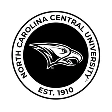 North Carolina Central Eagles Officially Licensed Black Vinyl Decal Sticker