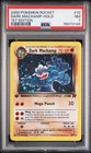 Dark Machamp 10/82 Pokemon TCG Team Rocket Holo Rare 1st Edition PSA 7