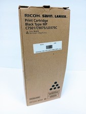 Ricoh Aficio MP C6501sp MP C7501sp BLACK TONER CARTRIDGE 841357 NEW SEALED