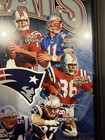 New England Patriots "All Time Greats" 11x14 Framed Photo Plaque Tom Brady WOW! — photo 3