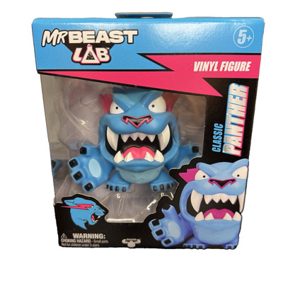 MrBeast Lab Classic Panther - Vinyl Figur Spielfigur - Moose Toys - NEU & OVP 