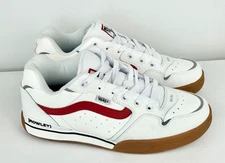 US Men's 11.5 - VANS Rowley XLT Skate Gum Sneaker - Black/Red/white