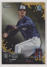 2019 Bowman Scouts' Top 100 Gold Refractor /50 Michel Baez #BTP-93 1og