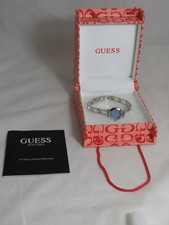 Reloj de cuarzo Guess para dama - G55188L - esfera azul - 20 mm - ¡acero inoxidable!