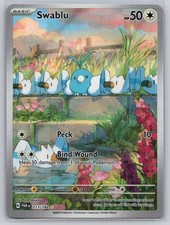 swablu pokemon card Custom Altered PKMN TCG Trading Cards 3D Pokemon Card