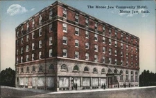 Saskatchewan Canada The Moose Jaw Community Hotel,SK Novelty Mfg. & Art Co. Ltd.