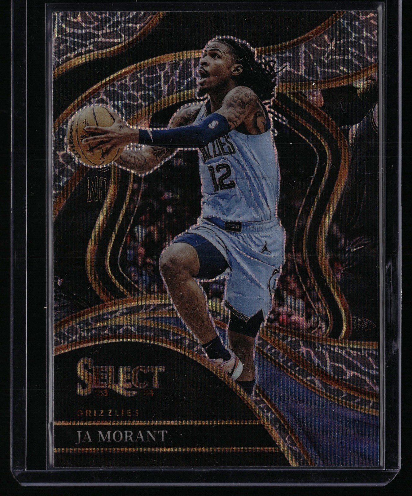 2023-24 Panini Select #265 Ja Morant SSP Elephant Prizms