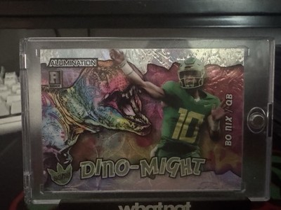 2023 Wild Card Alumination Dinomight Exclusive RC Bo Nix /25 Oregon Ducks