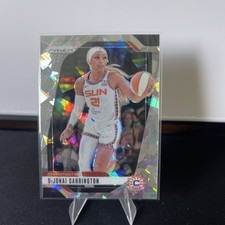 DIJONAI CARRINGTON 2024 Panini Prizm WNBA #118 Ice Prizm Connecticut Sun