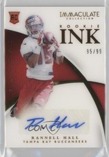 2015 Panini Immaculate Rookie Ink /99 Rannell Hall #RI-RH Auto RC