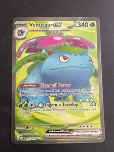 what is the current pokemon card set Pokemon Scarlet and Violet 151 sv2a Venusaur Ex #003/165 Japanese Holo –  Rotterdam Comics main image 0