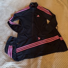 Women s Small Adidas Athletic Jacket With Matching Pants, Excellent Condition