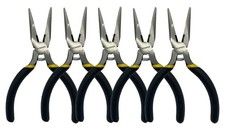5" Small Needle Nose Pliers, Mini Needle Nose Pliers, Micro Needle Nose Plier...