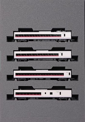 KATO 10-1640 Series E657 ''Hitachi/Tokiwa'' 4-Car Add-On Set N Scale