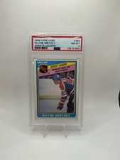 1984 O-PEE-CHEE #382 Wayne Gretzky Assists Leaders PSA 8 NM-MT