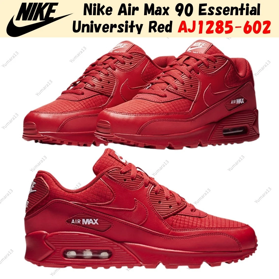 Nike Air Max 90 Essential University Red - огромный выбор по