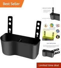Compact Universal Car Storage Box - Headrest Tray for Cell Phones  More