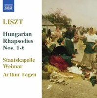 Ungarische Rhapsodien Nr.1-6 | Franz Liszt | Audio-Cd | Cd | 2007 | Naxos