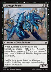 Lazotep Reaver 096/264 War of the Spark Foil MTG