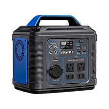 SBAOH Portable Power Station, 300W 296Wh Lith...