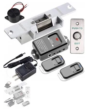 UHPPOTE Access Control Electric Strike Door Lock Fail-Secure Kit System HBK-R01