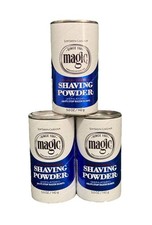 3 SoftSheen Carson Magic Shaving Powder Regular Strength 5 oz Shave Lot of 3