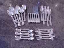 WMF Modell 2500 Tafelbesteck für 6 Personen 30 Teile Silber 90er TOP !