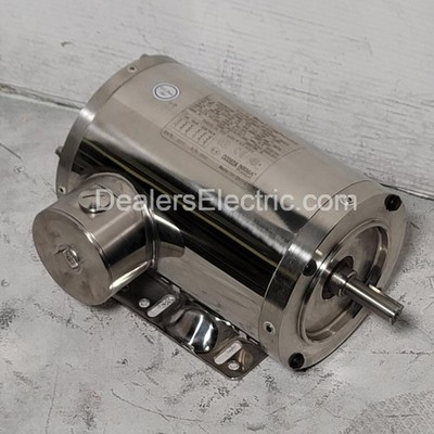 TECO 1.5 HP 3600 RPM TENV 230/460V 56C STAINLESS, FOOTED 3 PHASE MOTOR WFN1/52C