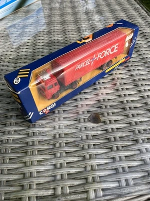 Corgi Seddon Atkinson Parcel Force Lorry Delivery Truck & Trailer Model Vehicle - Image 1 of 4