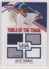 2018 Panini USA Baseball Stars & Stripes Tools of the Trade /299 Alek Thomas 0v1