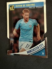 2018-19 Panini Donruss - Kevin de Bruyne #41 Press Proof Die-Cut /100