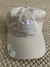 Adidas Originals Trefoil Strapback Women's Fit Hat Baseball Cap Khaki/Tan/Beige