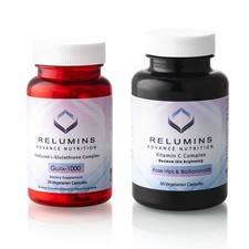 Relumins Advance Nutrition Gluta 1000 and Advance Vitamin C - MAX