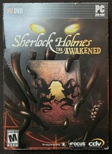 Sherlock Holmes: The Awakened (PC DVD-ROM, 2007) Sealed New, Frogwares Rare Game