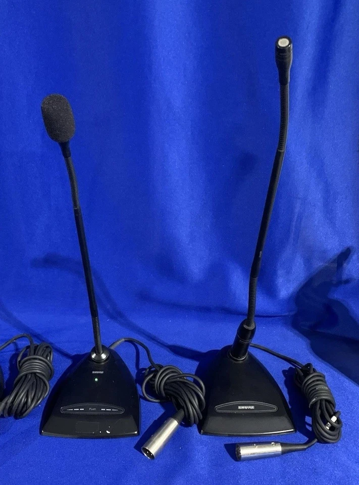 (4) Micrófono condensador cardioide Shure Microflex MX412D/C, MX418D/C, A412B LEER Foto 3 de 4