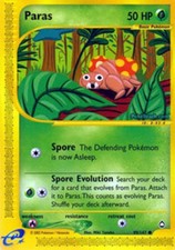 NM-Mint Paras - 99/147 - Common Pokemon Aquapolis on eBay